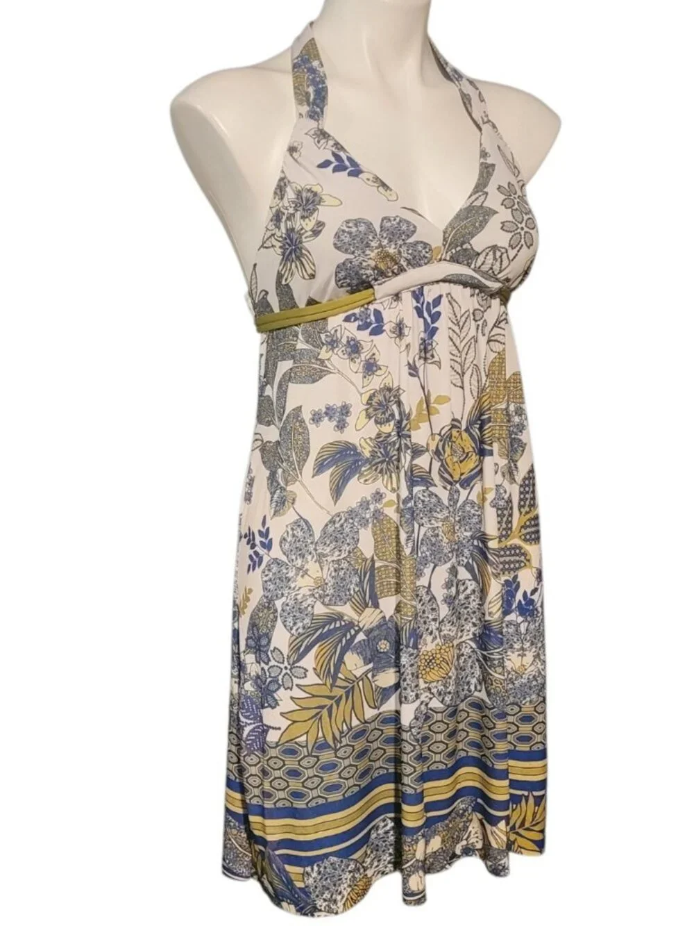 Becca By Rebecca Virtue Size Medium Swimsuit Cover Dress Halter